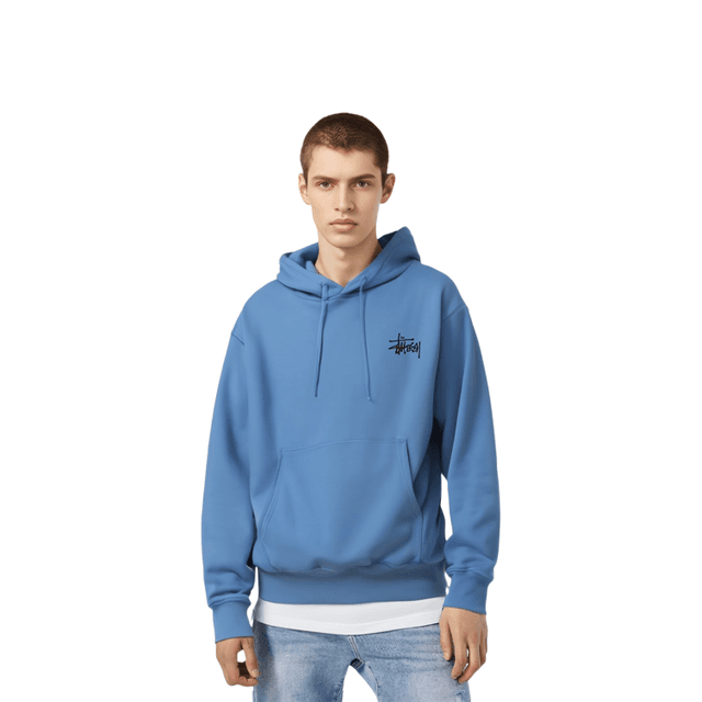 Stussy Basic Stssy Pigment Dyed Hoodie Logo