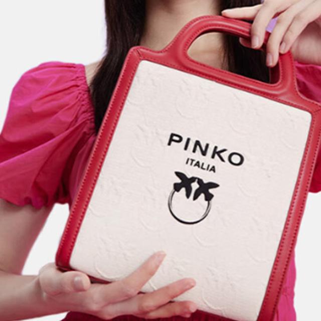 PINKO Logo Tote