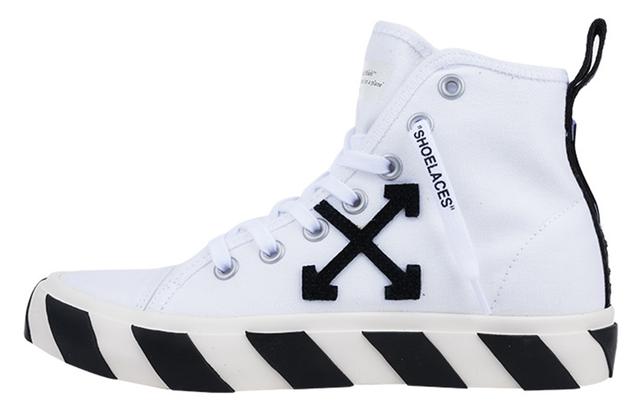 OFF-WHITE Vulcanized mid Top