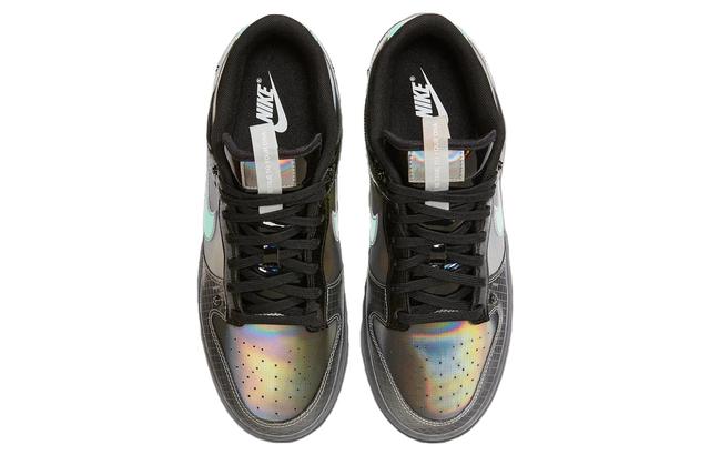 Nike Dunk Low "Hyperflat" Black and Multi-Color