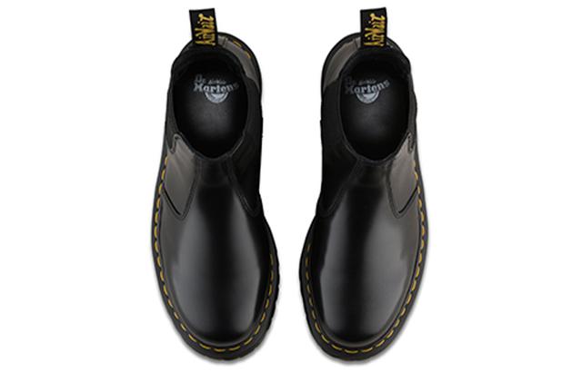 Dr.Martens Quad Leather Platform Chelsea Boots