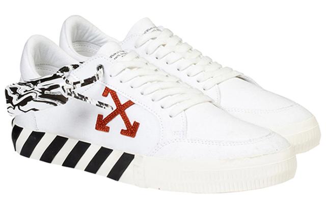 Low x OFF-WHITE Vulcanized Canvas Sneakers