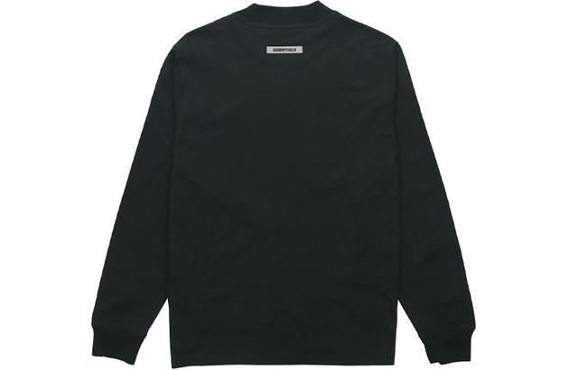 Fear of God Essentials FW20 Logo Long Sleeve T-Shirt Black T