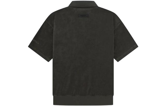 Fear of God Essentials SS23 Drop2 SS Terry Polo Off Black Polo