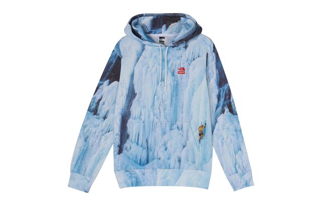 Supreme SS21 Week 5 x The North Face Ice Climb Hooded Sweatshirt