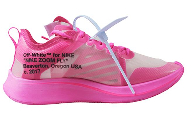 OFF-WHITE x Nike Zoom Fly 1 Pink THE TEN