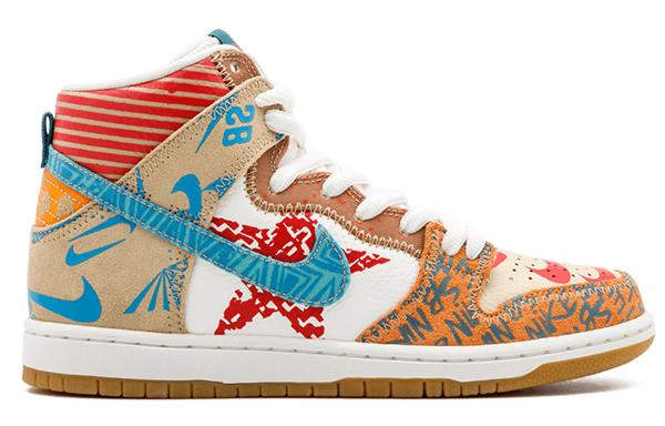 Nike Dunk SB High Thomas Campbell What The Dunk